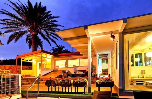 Villa with pool and beautiful architecture