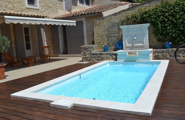 Village house with pool and garden