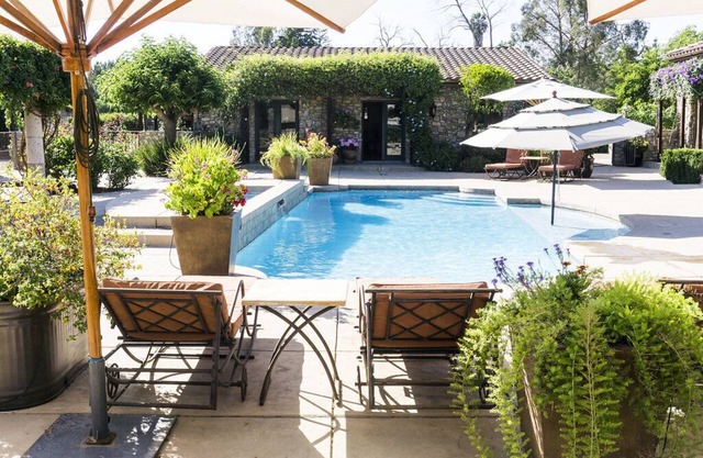Vineyard suite located in the orchard with private entrance.