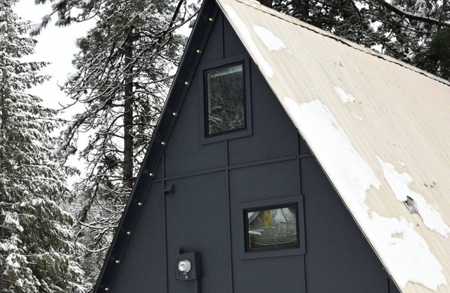 Vintage A-frame Cabin with Private River and Scenic Views