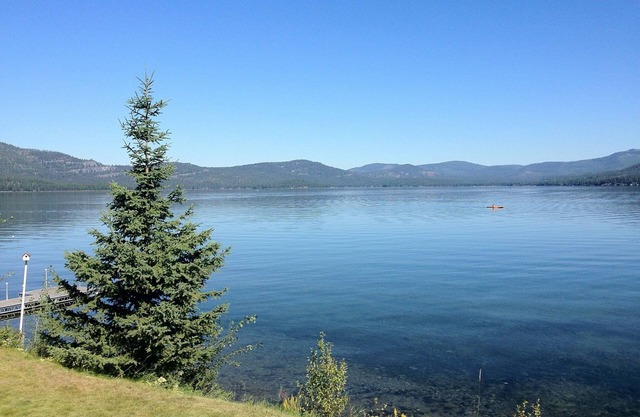Vintage Montana Lakefront Cabin Retreat - Enjoy Big Sky Land on the water!