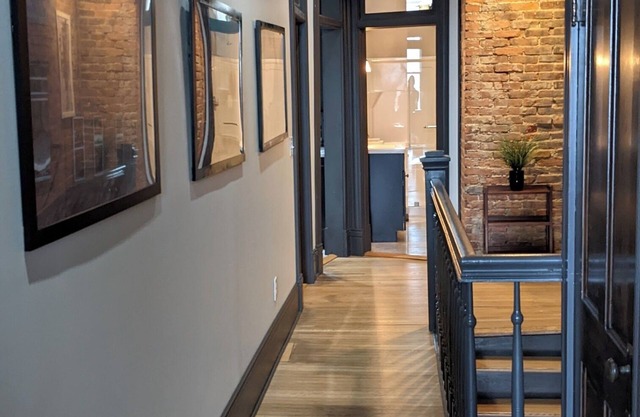 Vintage two bedroom walk-up apartment