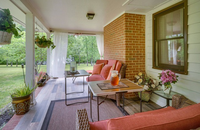 Virginia Retreat on Lake Orange: Fishing On-Site!