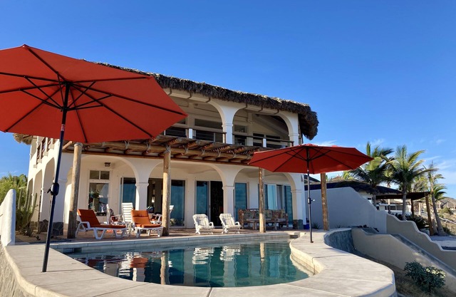 Vista Del Sol BEACH FRONT CASA East Cape Private Escape on the Sea of Cortez
