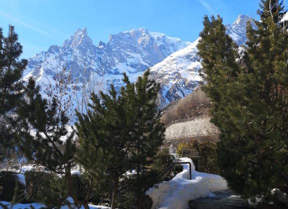 vista monte Bianco
