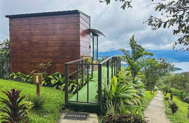 Volcano and Lake View, Eco Glam #1.