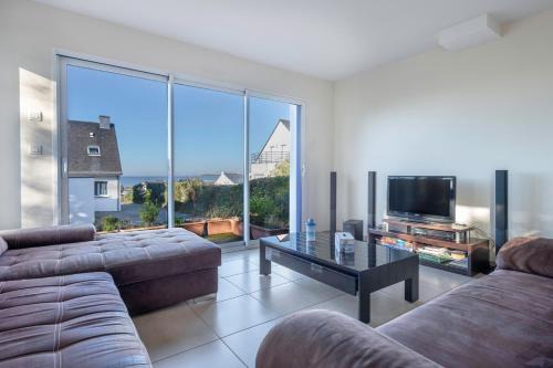 Vue sur la mer pour 8 personnes (200m de la plage)