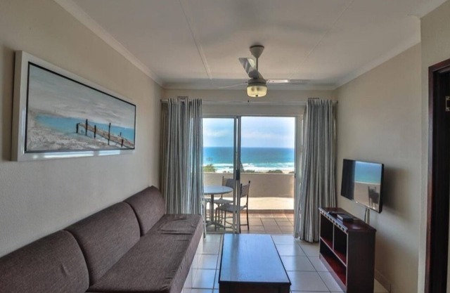 Wake up to the tranquil sight and sound of waves crashing against the shore.