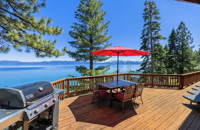 Wake up with stunning Tahoe views from every bedroom in this newly remodeled home!