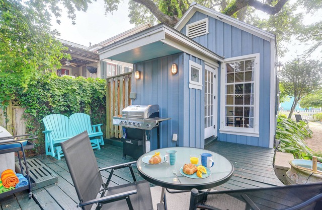 Walk to Beach: Galveston Home w/Hot Tub