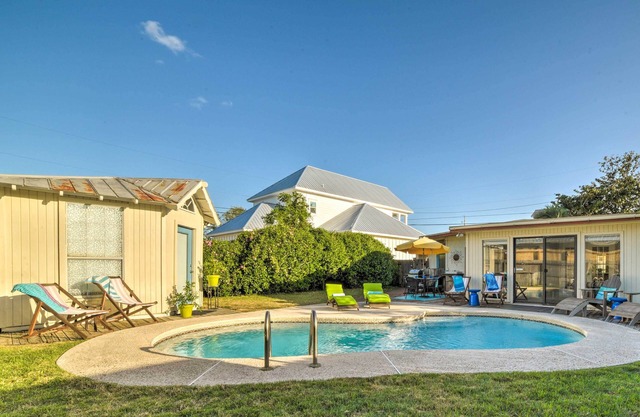 Walk to Beach: PCB Retreat w/Private Pool!