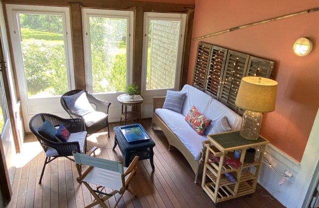 WALK to Cape Pogue Bay, Blackbird Café & enjoy our private, spacious property.