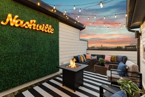 Walk to Vanderbilt and Belmont with Garage and Rooftop Deck