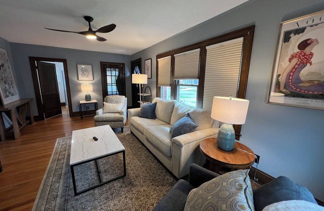 Warm inviting 3BR with fenced yard in quiet neighborhood close to everything