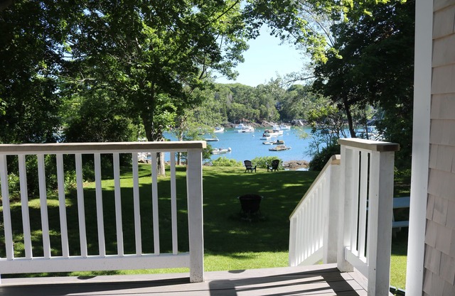 Waterfront Cottage w/Dock on South Bristol Harbor