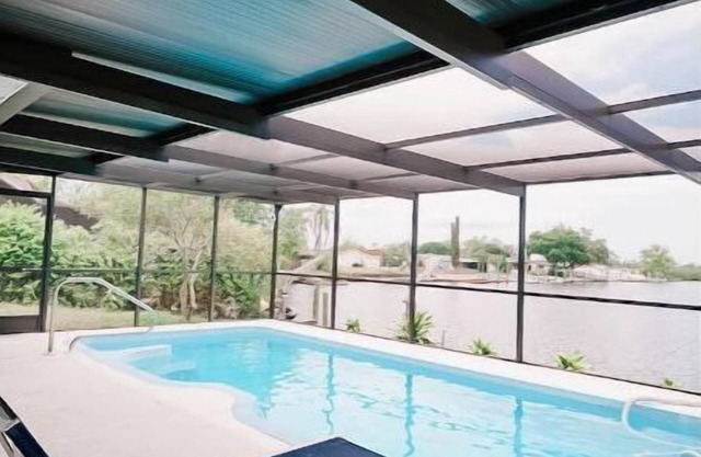 Waterfront Holiday Pool Home with Gulf Access