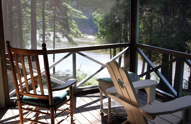 Waterfront home on scenic cove.