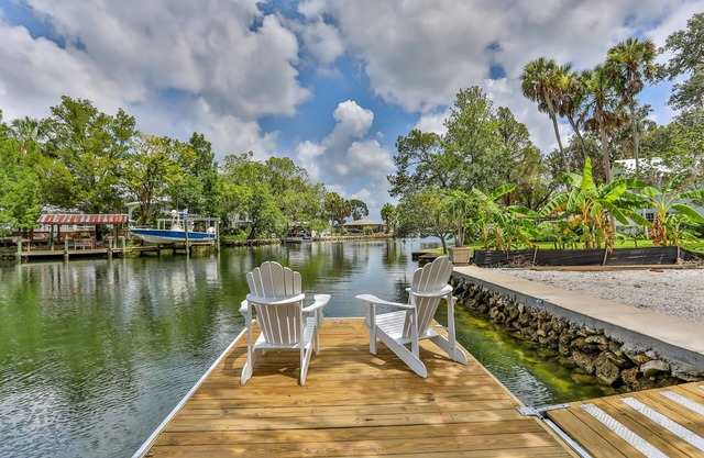 Waterfront Kings Bay, Swim in Springs off the boat dock - Kayaks incl.