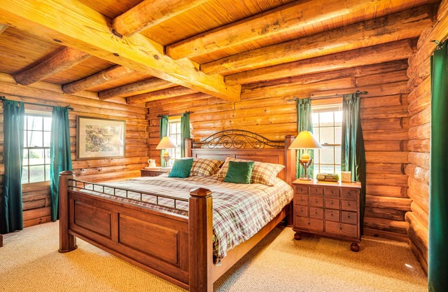 Waterfront Livingston Log Cabin w/Private Dock!