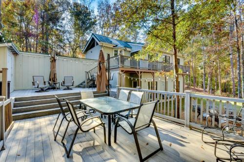 Waterfront Martin Home with Fire Pit and Large Deck