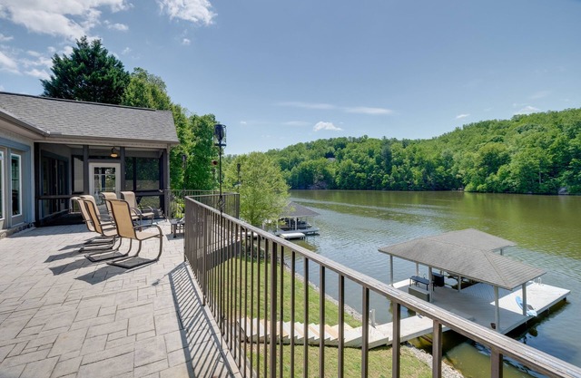 Waterfront Smith Mountain Lake Home w/Boat Dock!