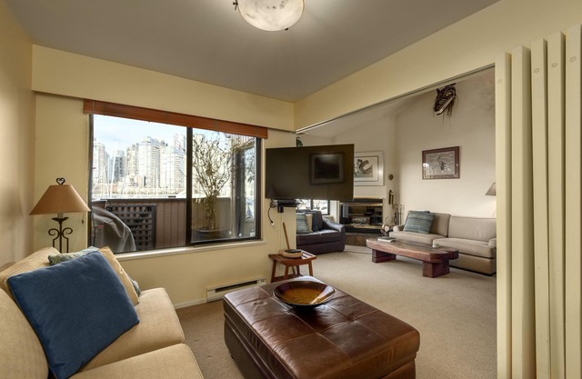Waterfront two story townhouse with fabulous views