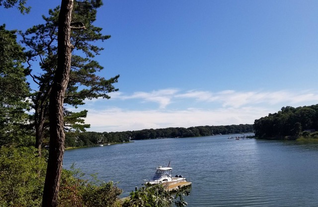 Waterfront with Dock and heated Pool in New Seabury area