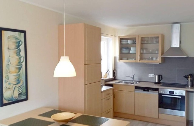 Welcome to the apartment house evening sun