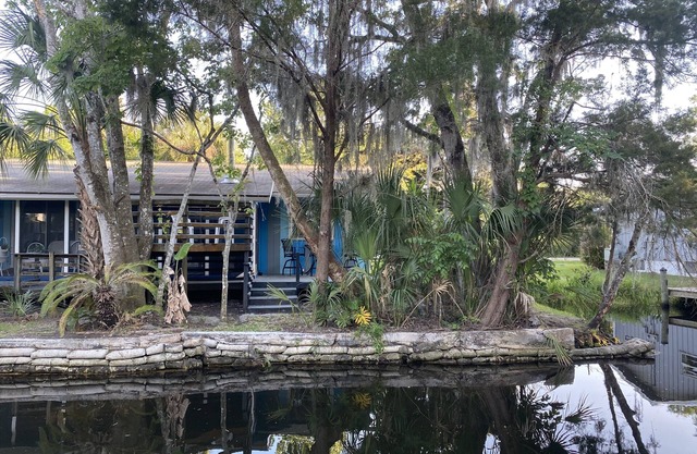 West Creek in Old Homosassa across from the Freezer