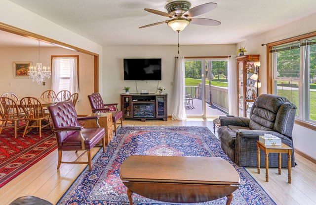 WFH-Friendly Columbiana Vacation Rental w/Deck!