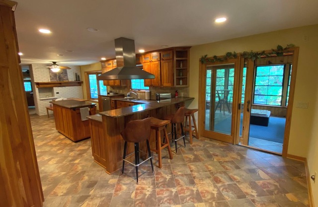 Where cabin coziness meets near-city living convenience.