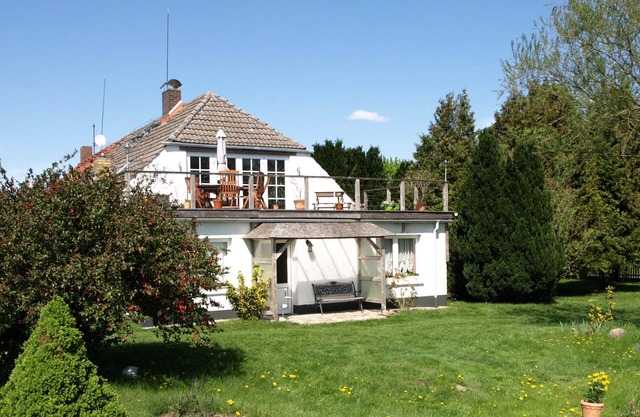 Where cranes sing and wild geese tell stories, 100 square meters in 1000 square meters of garden