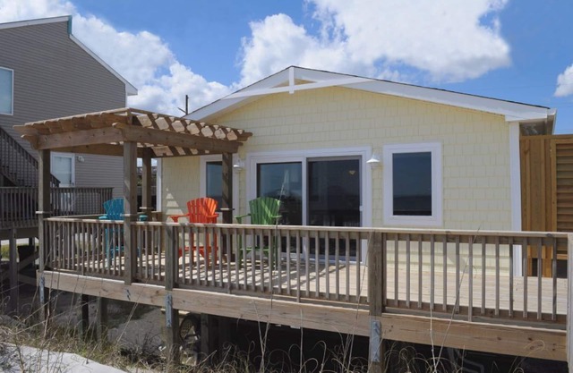 Wholly Mackerel - Oceanfront, 2 Bedroom, Adorable Cottage in Surf City! Dog