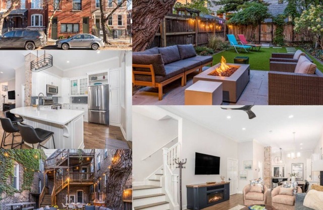 Wicker Park Entire House, Private Yard and Parking!