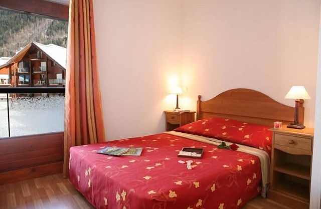 Wifi, 300m from ski slopes, fitness, sauna, parking, ski locker, 48m², Les Contamines-Montjoie