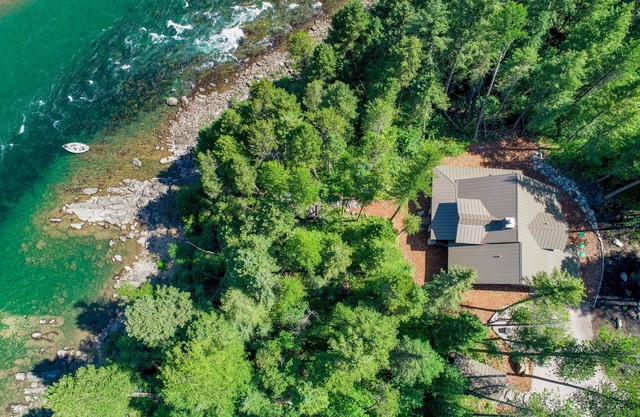 Wild and Scenic Middle Fork River near Glacier National Park