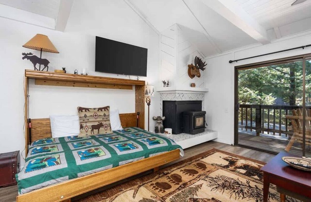 Wilderness Hideaway | Across from the pool & spa!
