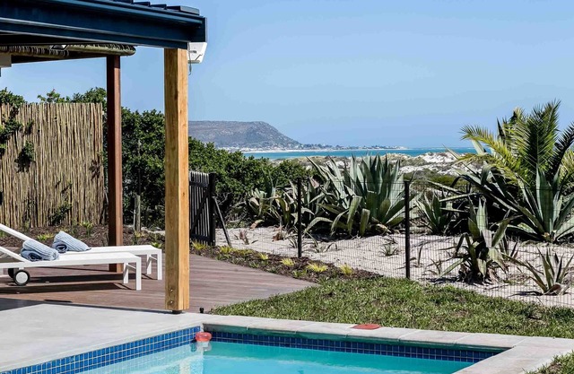 Willow Beach House right on the sand dunes of Noordhoek's Long Beach