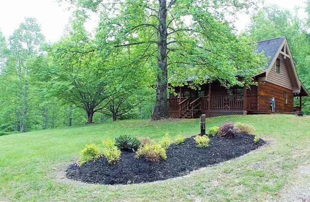 Windy Ridge-Pet-Friendly Smoky Mountain Cabin with Pool Access, Fenced Yard & Free Tickets