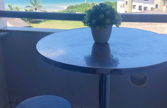 Wonderful sea view from the porch of the churrasqueria and rooms RealStay2