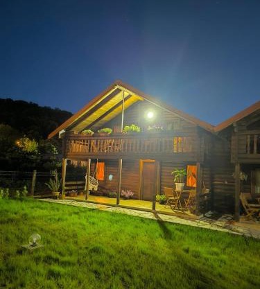Wooden Lakeside Cottage