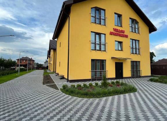 Yellow apartments
