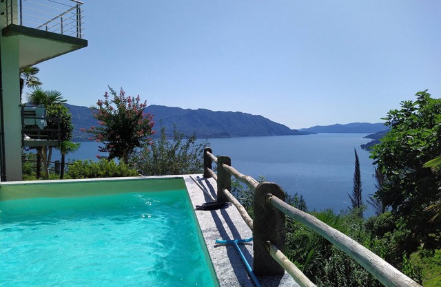 Your dream vacation above Lake Maggiore: panoramic views & private pool!