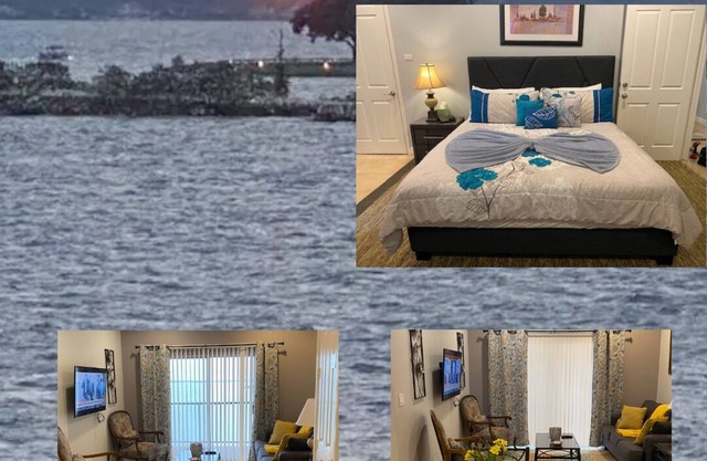 Your Place right on the lake with third floor balcony to watch the sunset 2x2+1