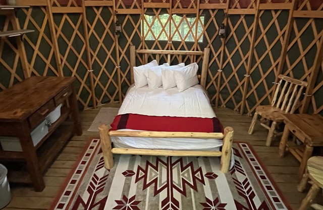 YURTING IN THE UP - A CAMPFIRE RETREAT IN THE FOREST