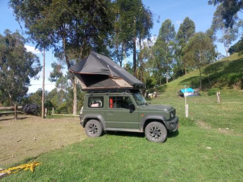 Zona de Camping Hostal Las Hamacas