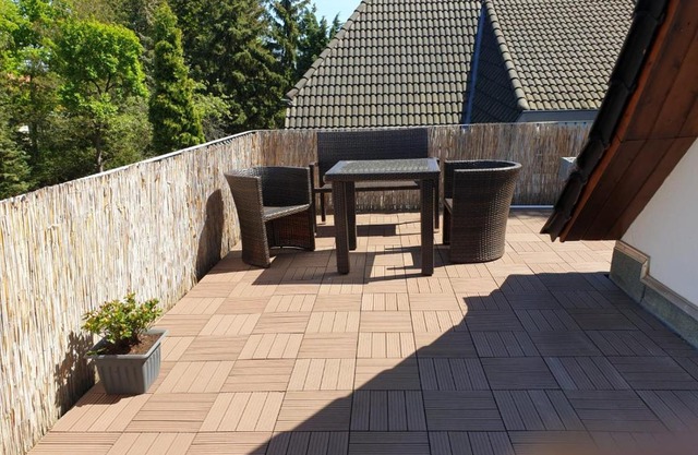 Zwei Etagen Wohnung im Grünen