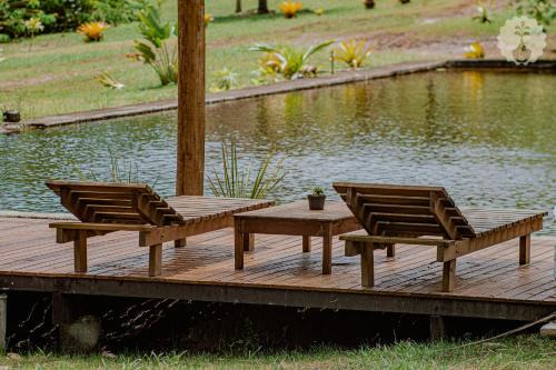 Serra Grande Hotel | Águas de Maria Refúgio com Nascente e Lago Exclusivo- no centro de Serra Grande