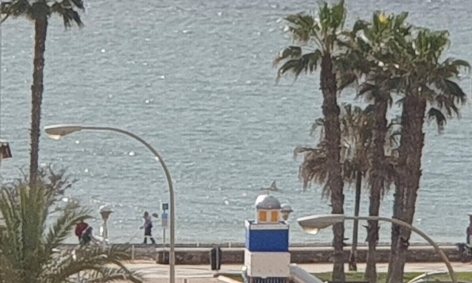Torre del Mar Condo | Ático Cerca de la Playa con Vistas al mar