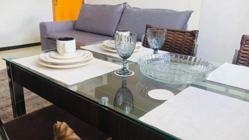 Jardim Panorama Apartment | ÓTIMO, funcional e aconchegante! Todos os Santos!